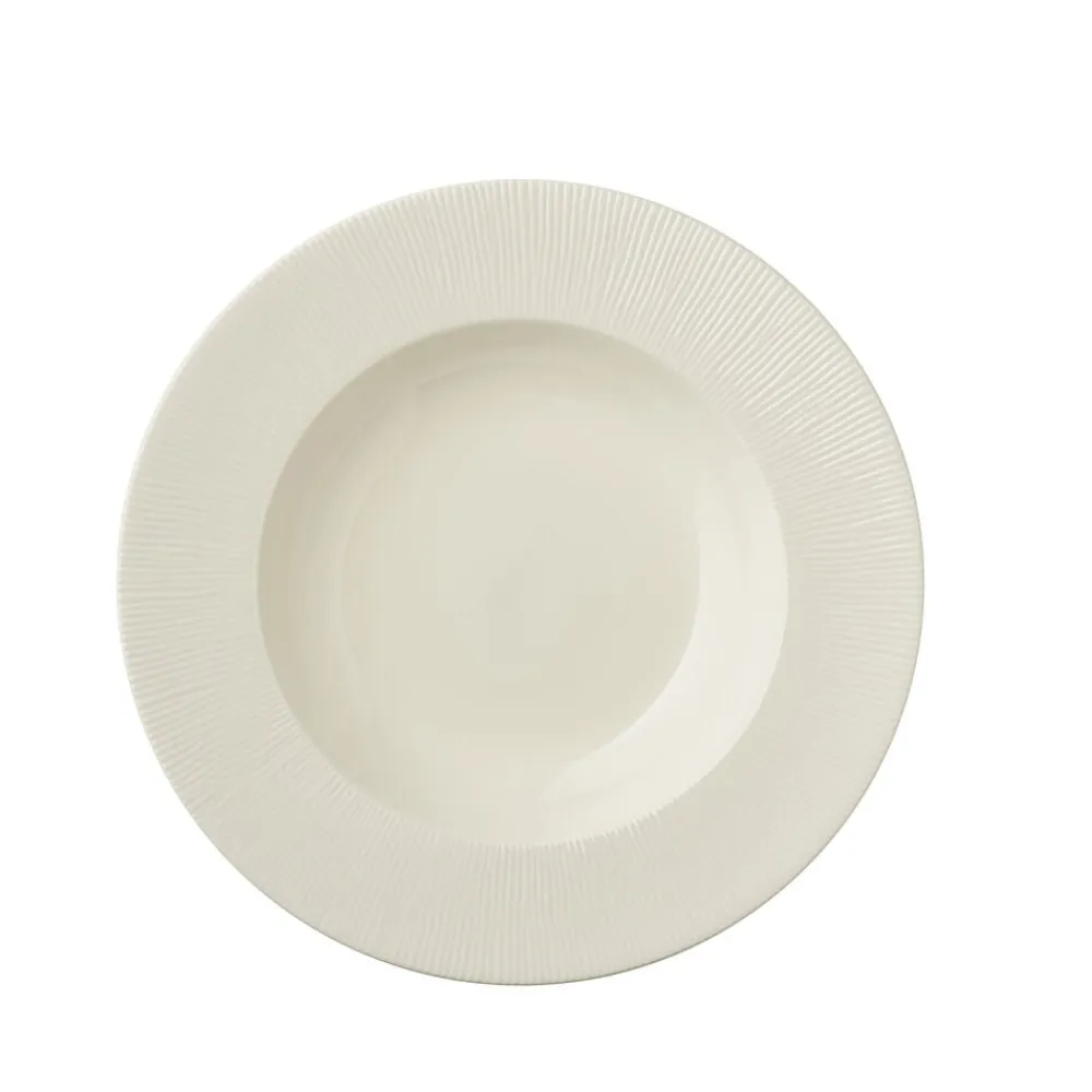 New Colormix Dyb tallerken Hvid