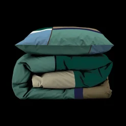 Outlet Södahl Colour Block Sengetøj Sea Green