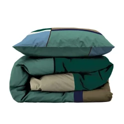 Outlet Södahl Colour Block Sengetøj Sea Green