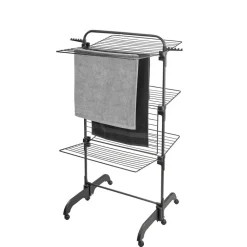 Online Leifheit Comfort Tower 420 Black Tørrestativ Sort