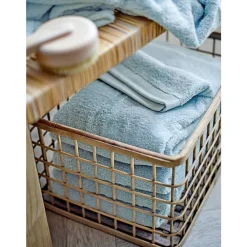 Outlet Södahl organic Comfort Vaskeklud Linen blue