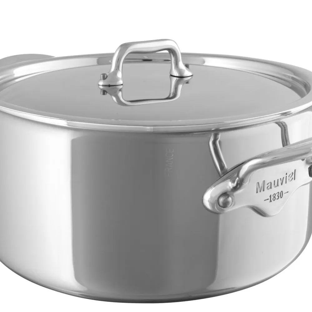 Outlet Mauviel Cook Style Gryde med låg Stål