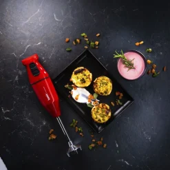 Online Bamix Cordless Stavblender 10,8 volt R&oslash;d