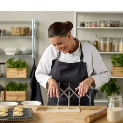 Blomsterbergs Dejspore med 5 hjul Stål