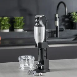 Discount Bamix Deluxe C Stavblender 200 watt S&oslash;lvgrå