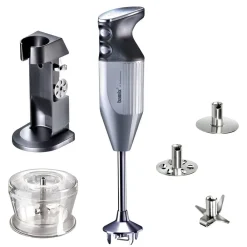 Discount Bamix Deluxe C Stavblender 200 watt S&oslash;lvgrå