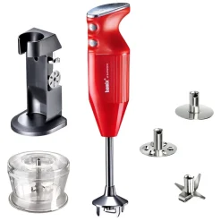 New Bamix Deluxe C Stavblender 200 watt R&oslash;d