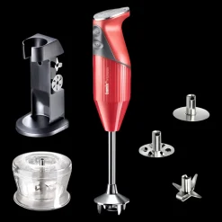 Best Bamix Deluxe D Stavblender 200 watt Rød
