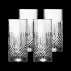 Clearance Luigi Bormioli Diamante Ølglas/longdrinkglas 4 stk. Klar