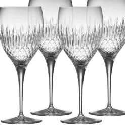 Sale Luigi Bormioli Diamante Rødvinsglas 4 stk. Klar