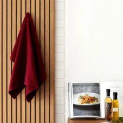 Discount Bastian Tekstiler Diamond Viskestykke Rumba red