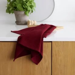 Discount Bastian Tekstiler Diamond Viskestykke Rumba red