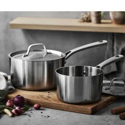 Hot Pillivuyt Gourmet Divette Kasserolle med låg Silver metallic