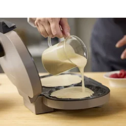 Discount Blomsterbergs Dobbelt vaffeljern 1600 watt Latte