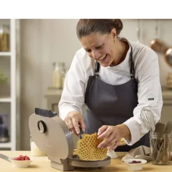 Discount Blomsterbergs Dobbelt vaffeljern 1600 watt Latte