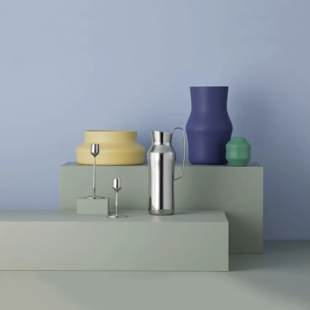 Discount Gense Dorotea Lysestage Blankt stål