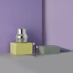 Discount Gense Dorotea Lysestage Blankt stål