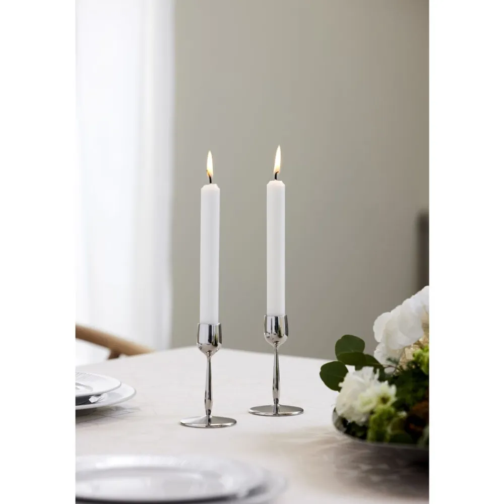 Discount Gense Dorotea Lysestage Blankt stål