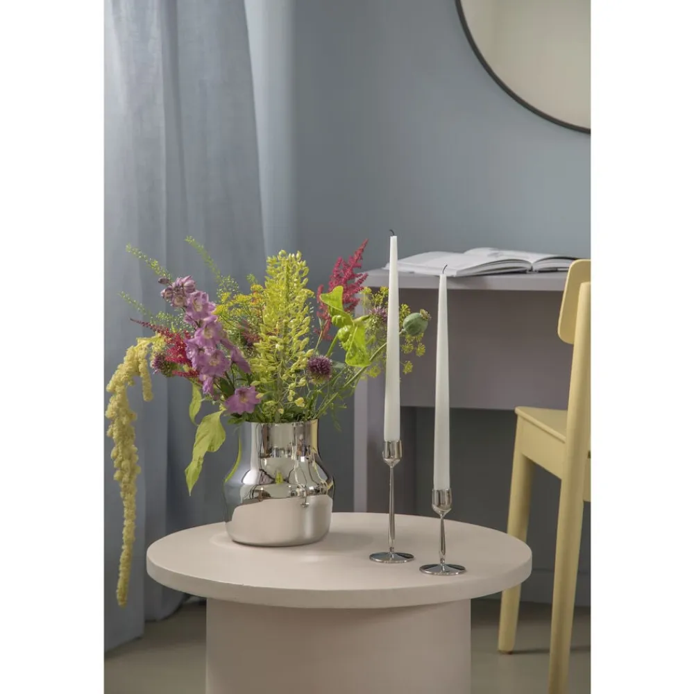 Discount Gense Dorotea Lysestage Blankt stål