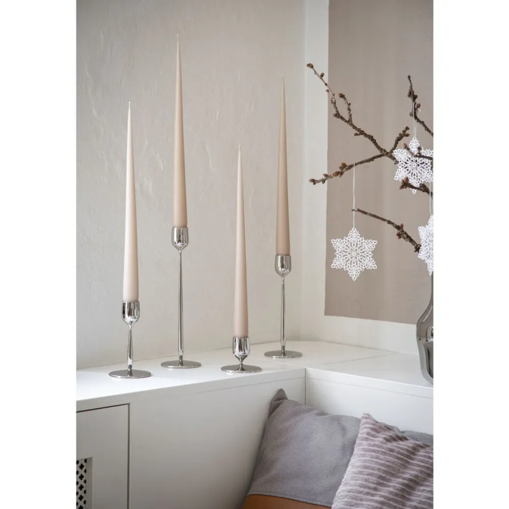 Discount Gense Dorotea Lysestage Blankt stål