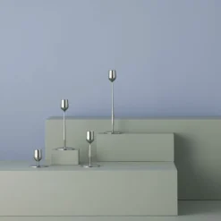 Discount Gense Dorotea Lysestage Blankt stål