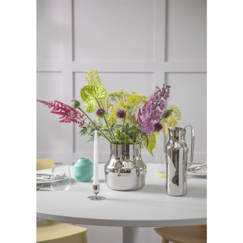 Discount Gense Dorotea Lysestage Blankt stål