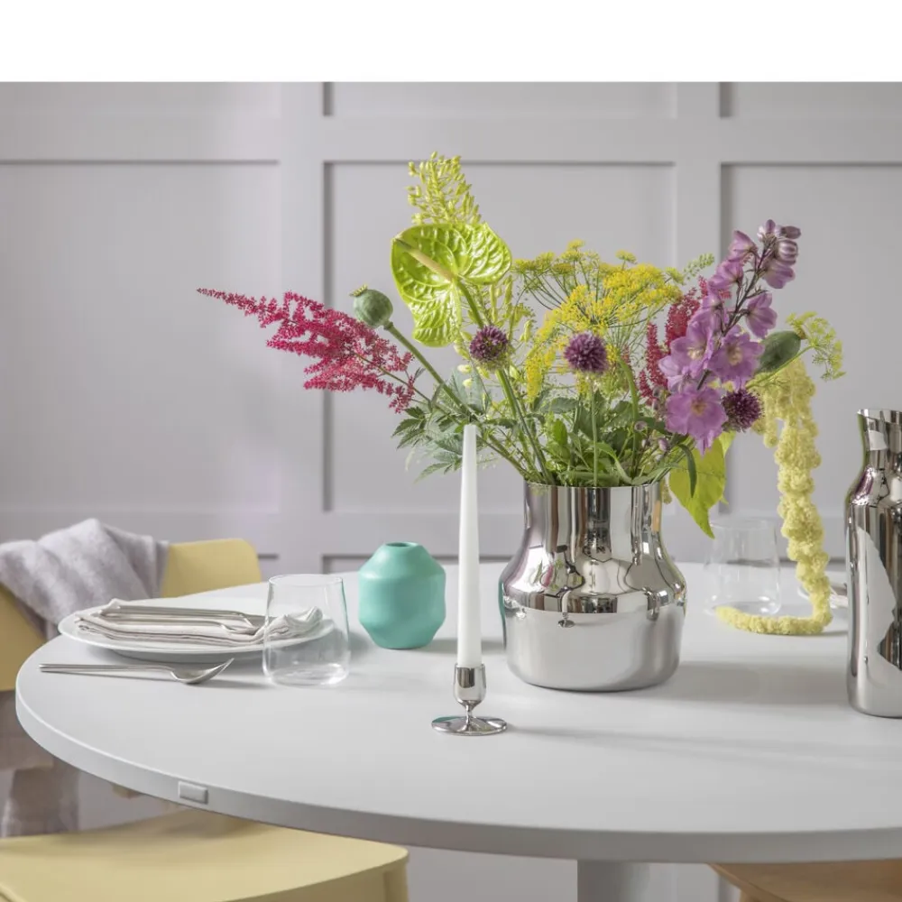 Discount Gense Dorotea Lysestage Blankt stål