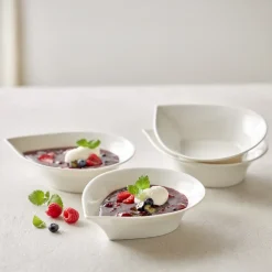 Clearance Blomsterbergs Dråbeskål 4 stk. Hvid