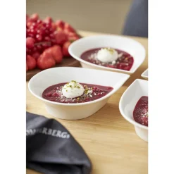 Clearance Blomsterbergs Dråbeskål 4 stk. Hvid