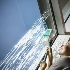 Leifheit Dry & Clean Vinduesvaskersæt 4 dele Gr&oslash;n