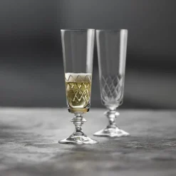 Lyngby Glas Eaton Champagneglas 2 stk. Klar