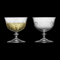 Hot Lyngby Glas Eaton Champagneskål 2 stk. Klar