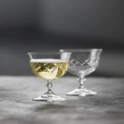 Hot Lyngby Glas Eaton Champagneskål 2 stk. Klar