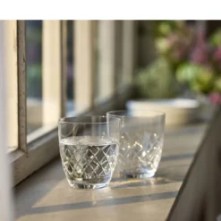 New Lyngby Glas Eaton Vandglas 2 stk. Klar