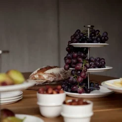 Outlet Zone Denmark Eau Serveringsopsats, tre etager Offwhite