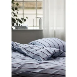 Södahl organic Echo Sengetøj Sky Blue