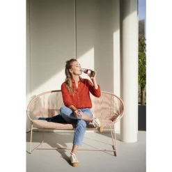 Hot Mepal Ellipse Vandflaske Vivid mauve