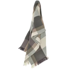 Outlet Södahl Embrace Plaid Forest green