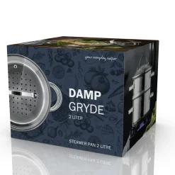 Hot Funktion Endurance Dampgryde Blankt stål