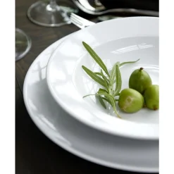 Online Pillivuyt Eventail Tallerken dyb med fane Hvid