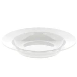 Online Pillivuyt Eventail Tallerken dyb med fane Hvid