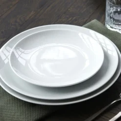 Clearance Pillivuyt Eventail Tallerken flad Hvid