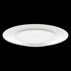 Hot Pillivuyt Eventail Tallerken flad med fane Hvid