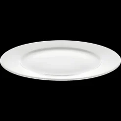 Hot Pillivuyt Eventail Tallerken flad med fane Hvid