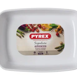 Discount Pyrex Fad rektangulært Hvid