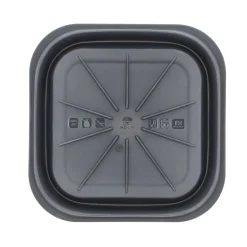 Outlet HOLM Firkant Silikoneform til airfryer Grå