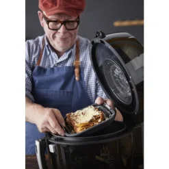 Outlet HOLM Firkant Silikoneform til airfryer Grå