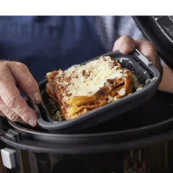 Outlet HOLM Firkant Silikoneform til airfryer Grå