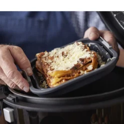 Outlet HOLM Firkant Silikoneform til airfryer Grå