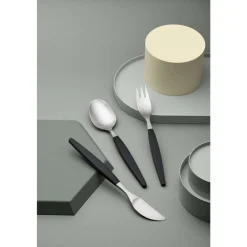 Outlet Gense Focus de Luxe Bordkniv Sort/Mat stål